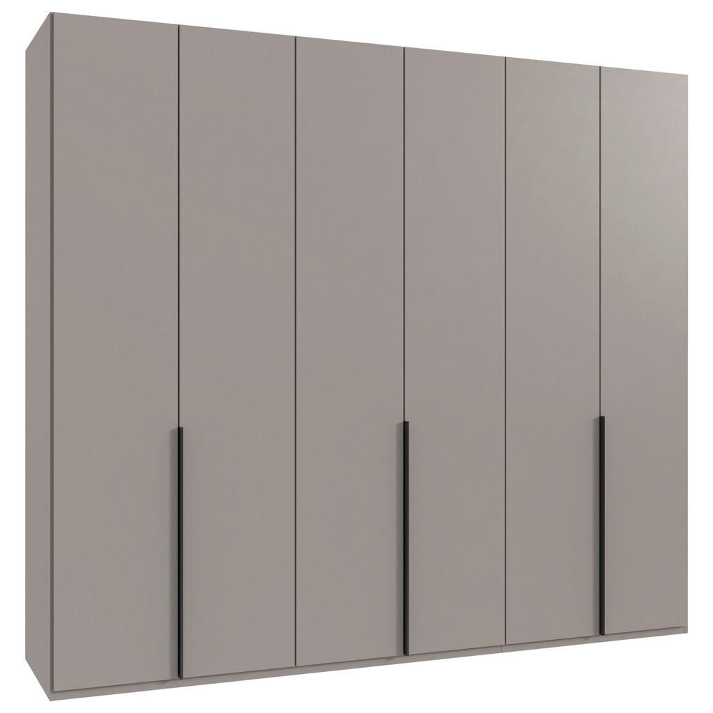 MID.YOU SKRIŇA S OTOČNÝMI DVERAMI, sivá, Sahara, 270/236/58 cm