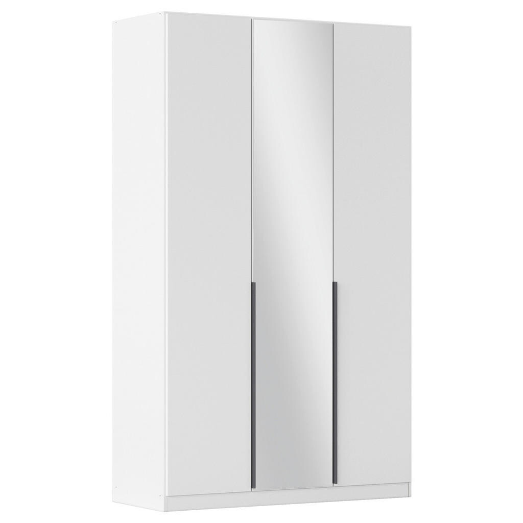 Rauch Möbel SKRIŇA S OTOČNÝMI DVERAMI, strieborná, biela, tmavosivá, 136/229/54 cm