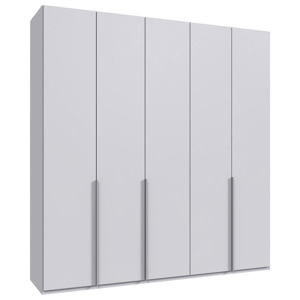 MID.YOU SKRIŇA S OTOČNÝMI DVERAMI, biela, 225/236/58 cm