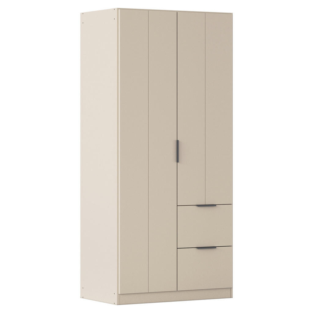 Rauch Möbel SKRIŇA S OTOČNÝMI DVERAMI, šampanská, 91/197/54 cm