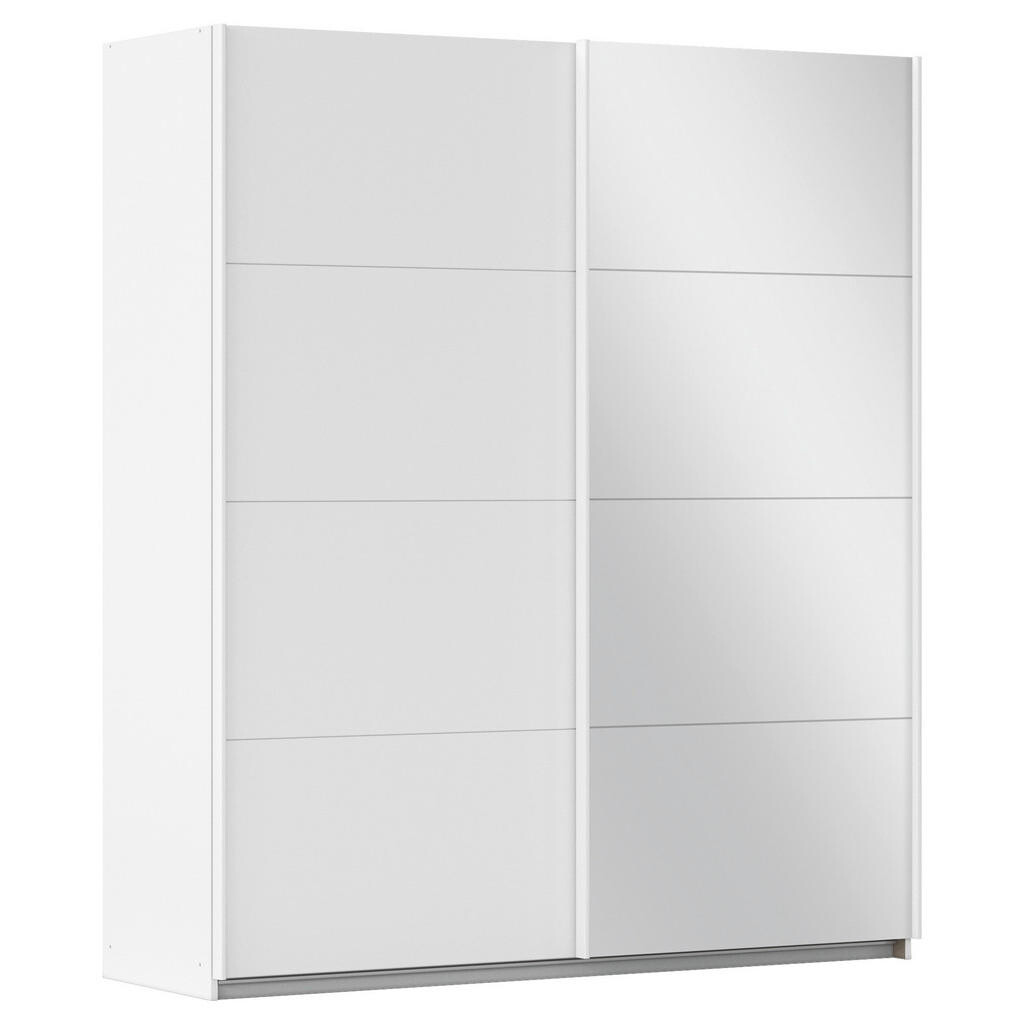 Rauch Möbel ŠAT. SKRIŇA S POSUV. DVERAMI, biela, 181/210/57 cm