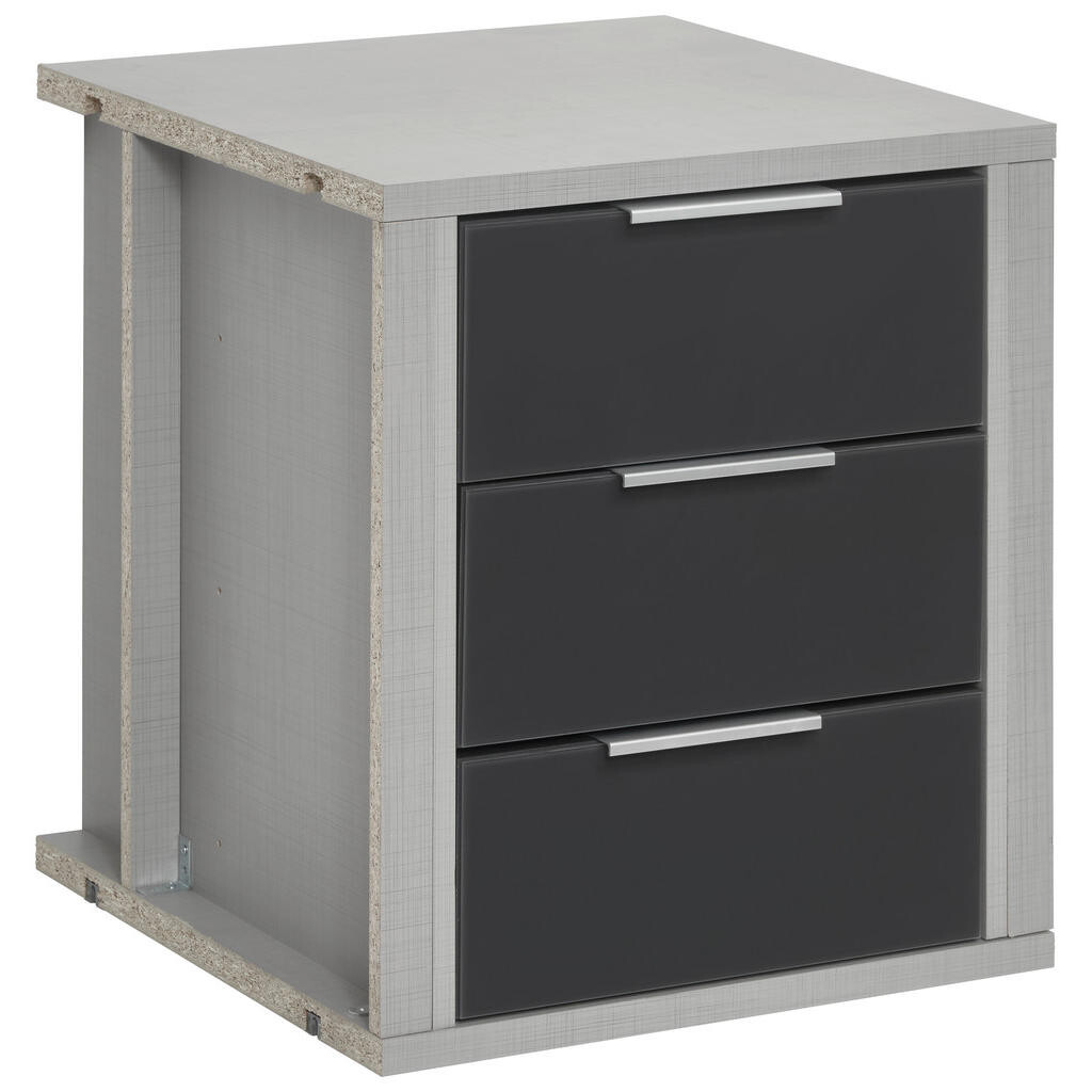 MID.YOU ZÁSUVKOVÝ DIEL, sivá, 48/51/50 cm