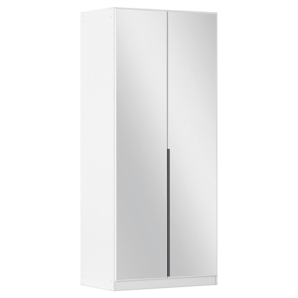 Rauch Möbel SKRIŇA S OTOČNÝMI DVERAMI, strieborná, biela, tmavosivá, 91/229/54 cm