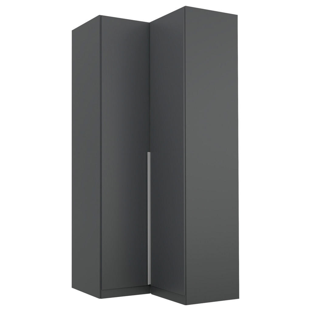 Rauch Möbel ROHOVÁ ŠATNÍKOVÁ SKRIŇA, sivá, 100/229/102 cm