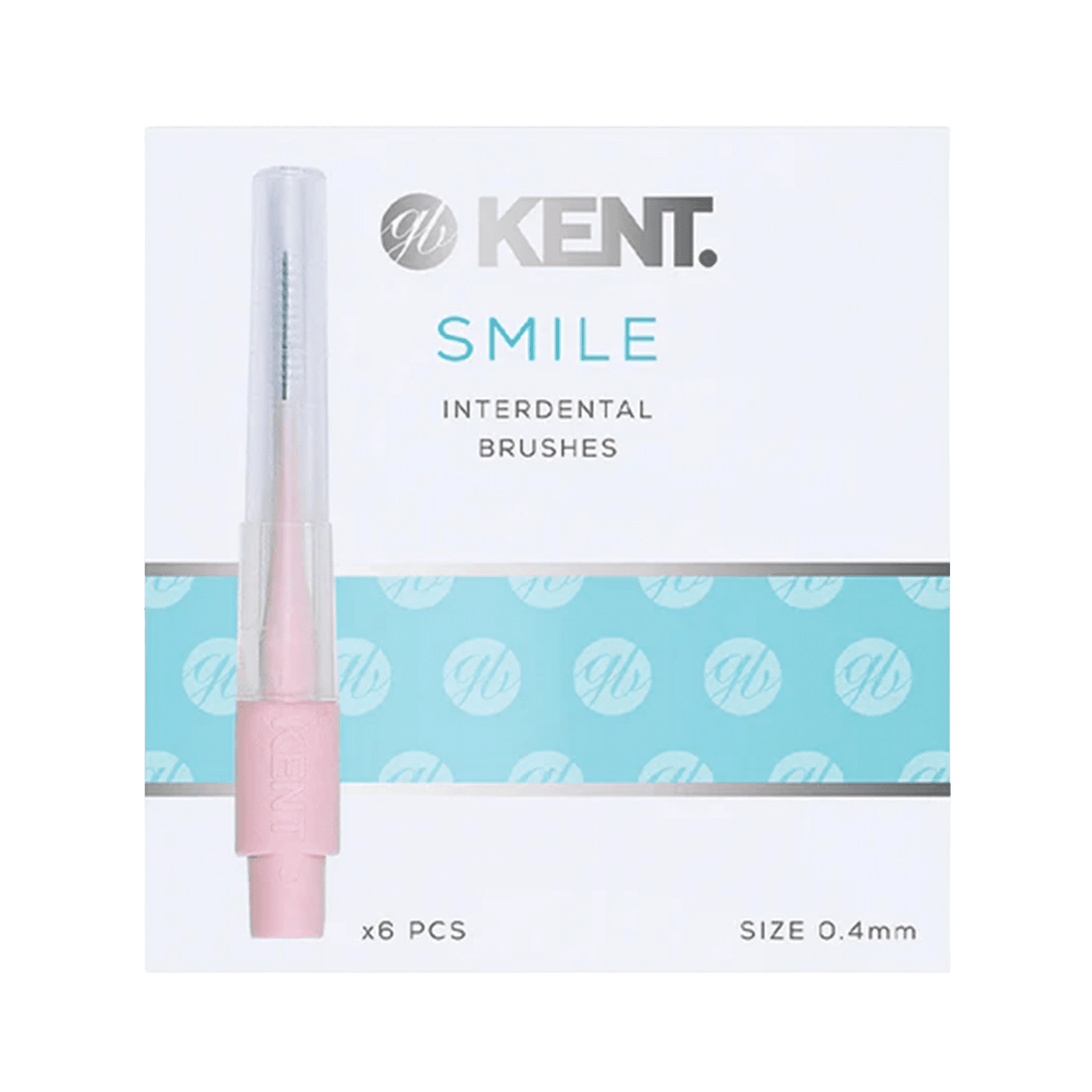 GB KENT & SONS PLC Medzizubné kefky SMILE 0,4 mm, 6 ks