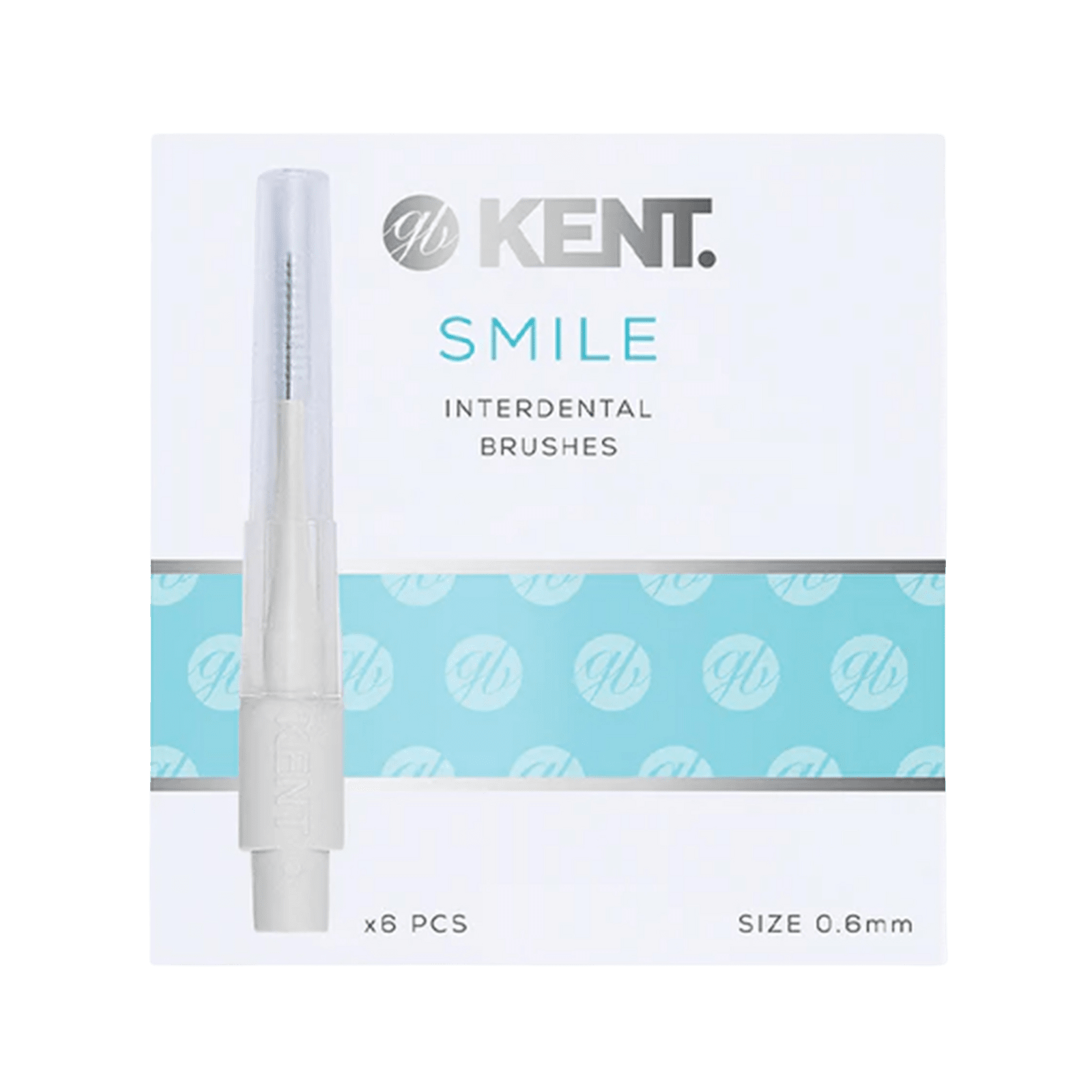 GB KENT & SONS PLC Medzizubné kefky SMILE 0,6 mm, 6 ks
