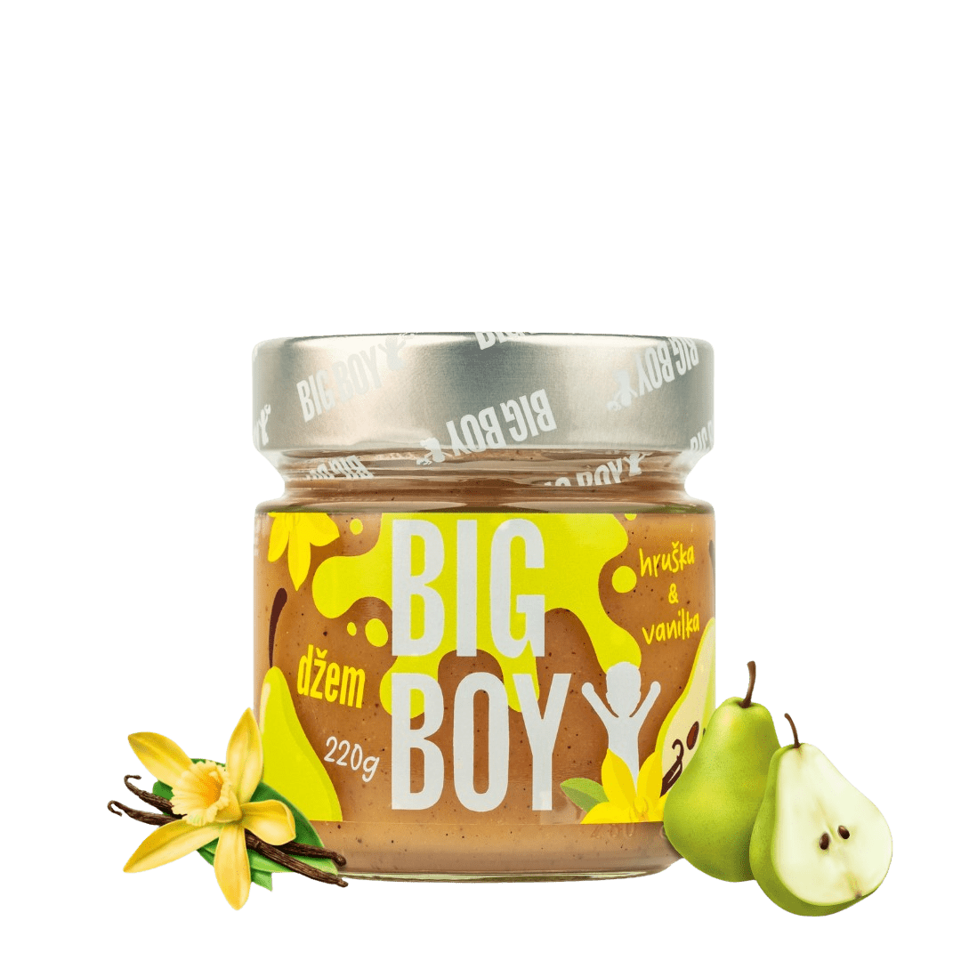 BIG BOY Hruškový džem s vanilkou 220 g