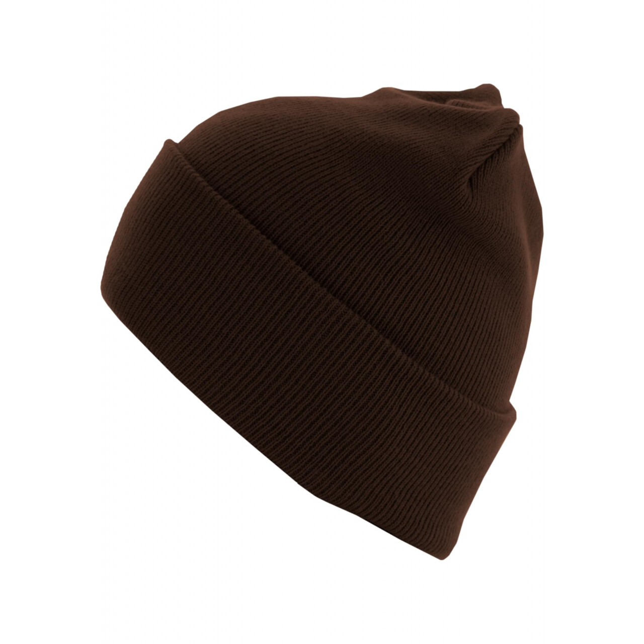 Čiapka zimná MSTRDS Basic Flap Long Version - hnedá