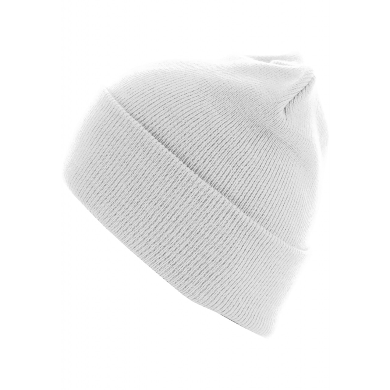 Čiapka zimná MSTRDS Basic Flap Long Version - biela