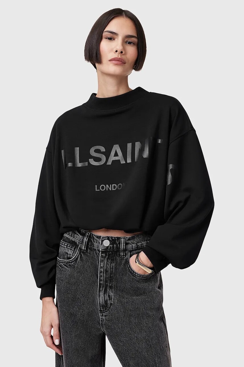 Bavlnená mikina AllSaints BIGGY ASTER