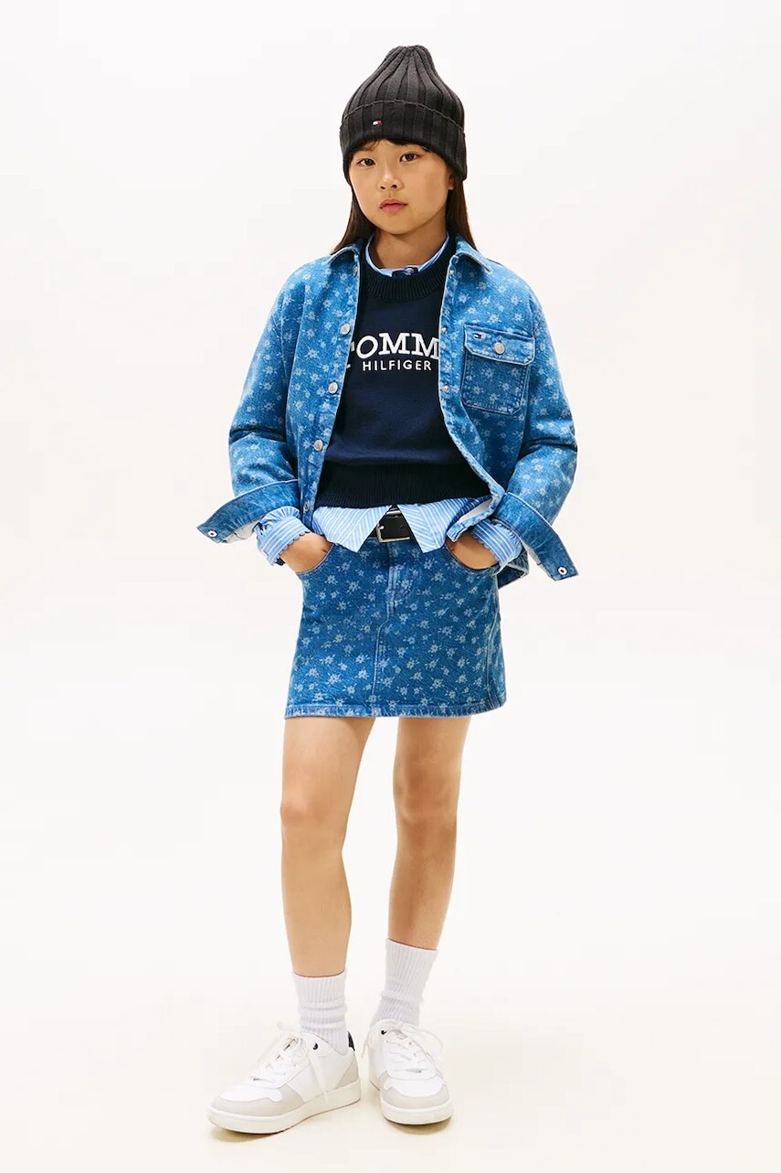 Dievčenská rifľová sukňa Tommy Hilfiger