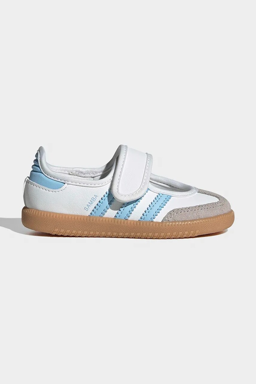 Detské kožené balerínky adidas Originals SAMBA JANE