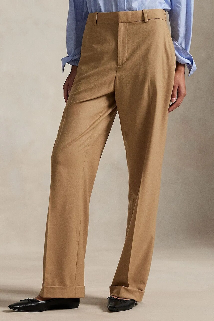 Nohavice s prímesou vlny Polo Ralph Lauren