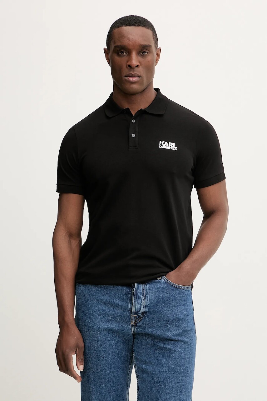 Polo tričko Karl Lagerfeld