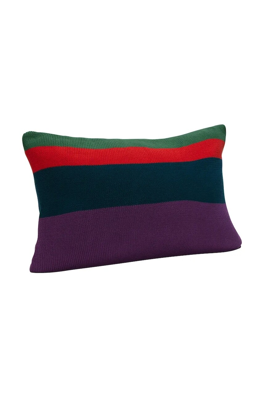 Bavlnený dekoratívny podsedák Hübsch Line 40 x 60 cm