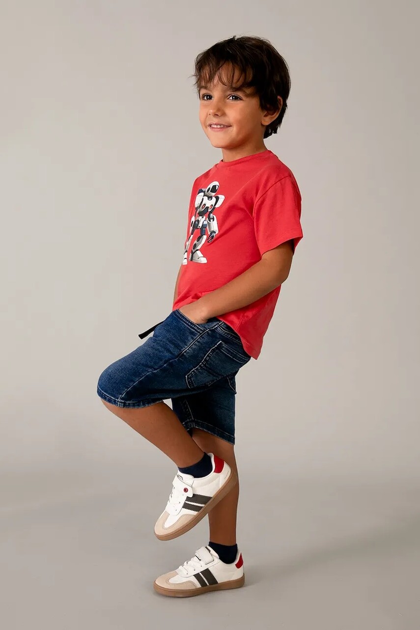 Detské rifľové krátke nohavice Mayoral