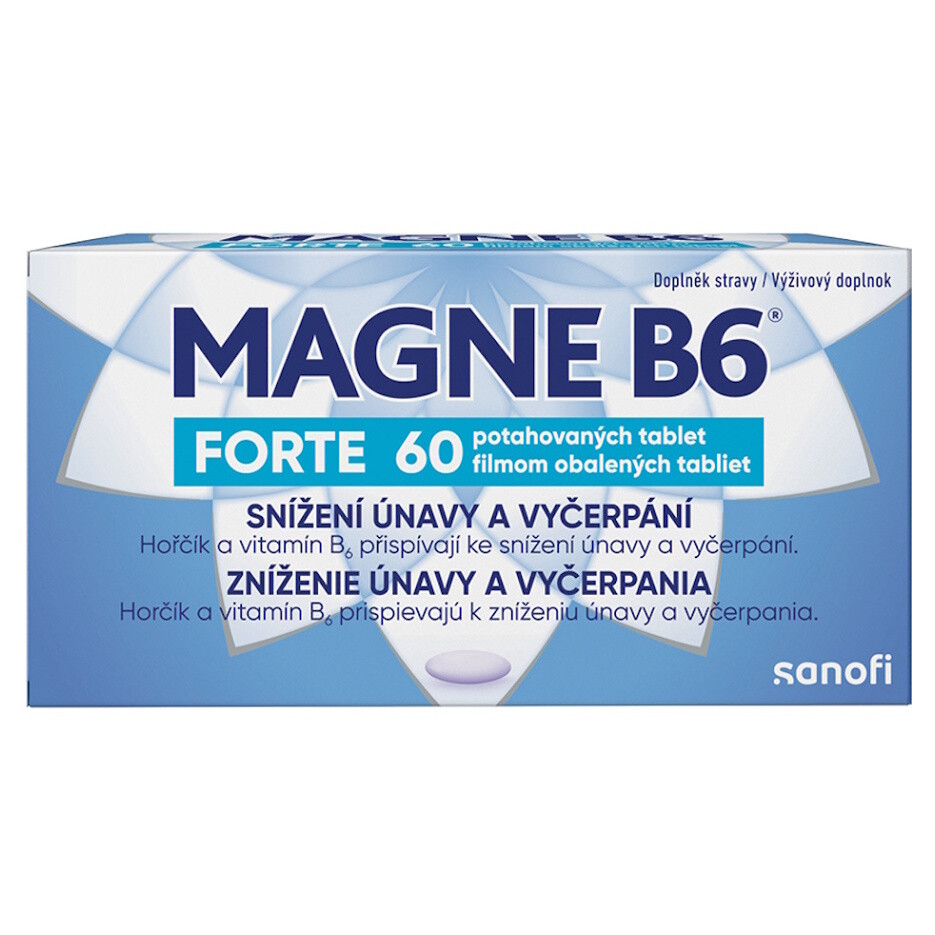 MAGNE B6 Forte 60 filmom obalených tabliet, poškodený obal
