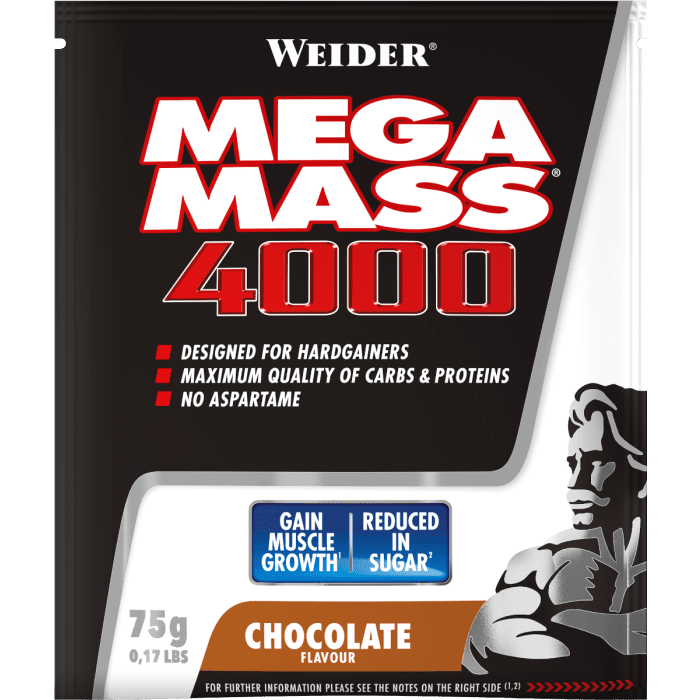Weider Sample Mega Mass 4000 čokoláda