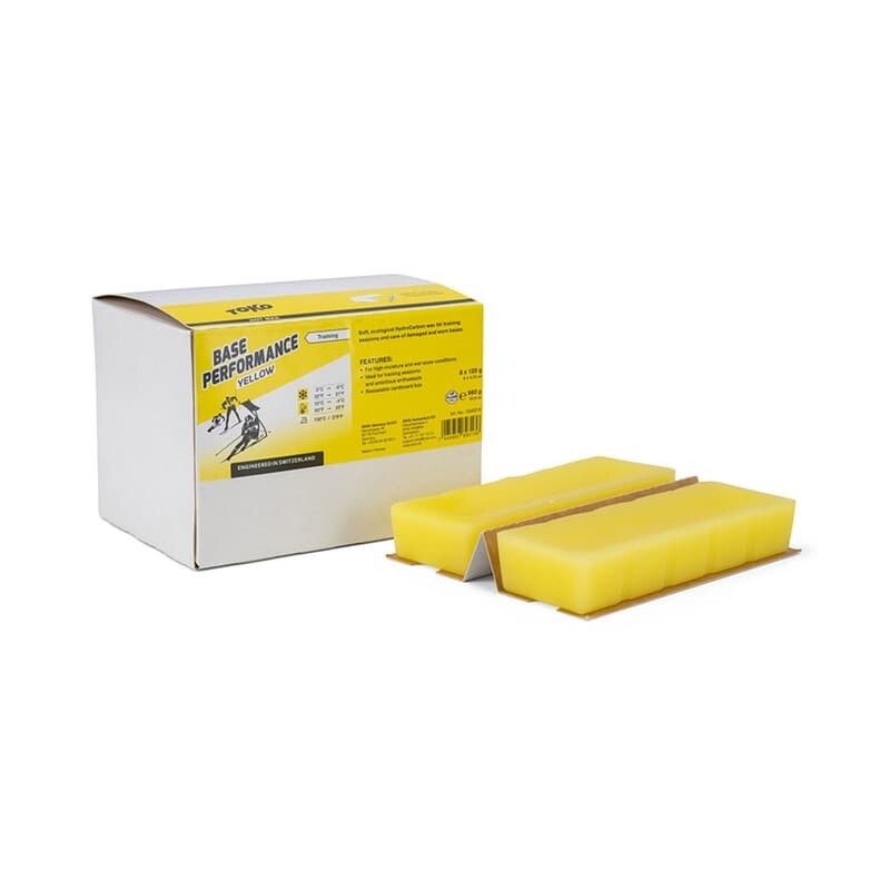 Lyžiarsky vosk TOKO Base Performance Hot Wax yellow 960 g