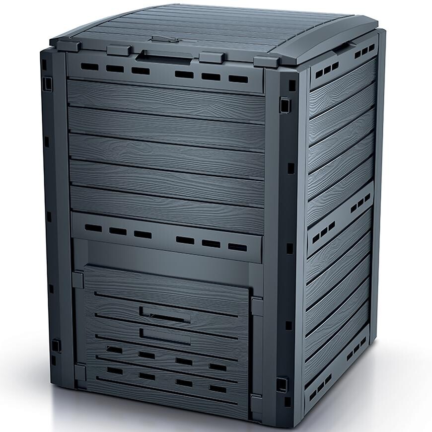 Kompostér COMPOGREEN WOODY - antracit IKL280-S433