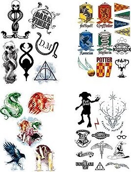 Harry Potter: Symbols – tetovačky