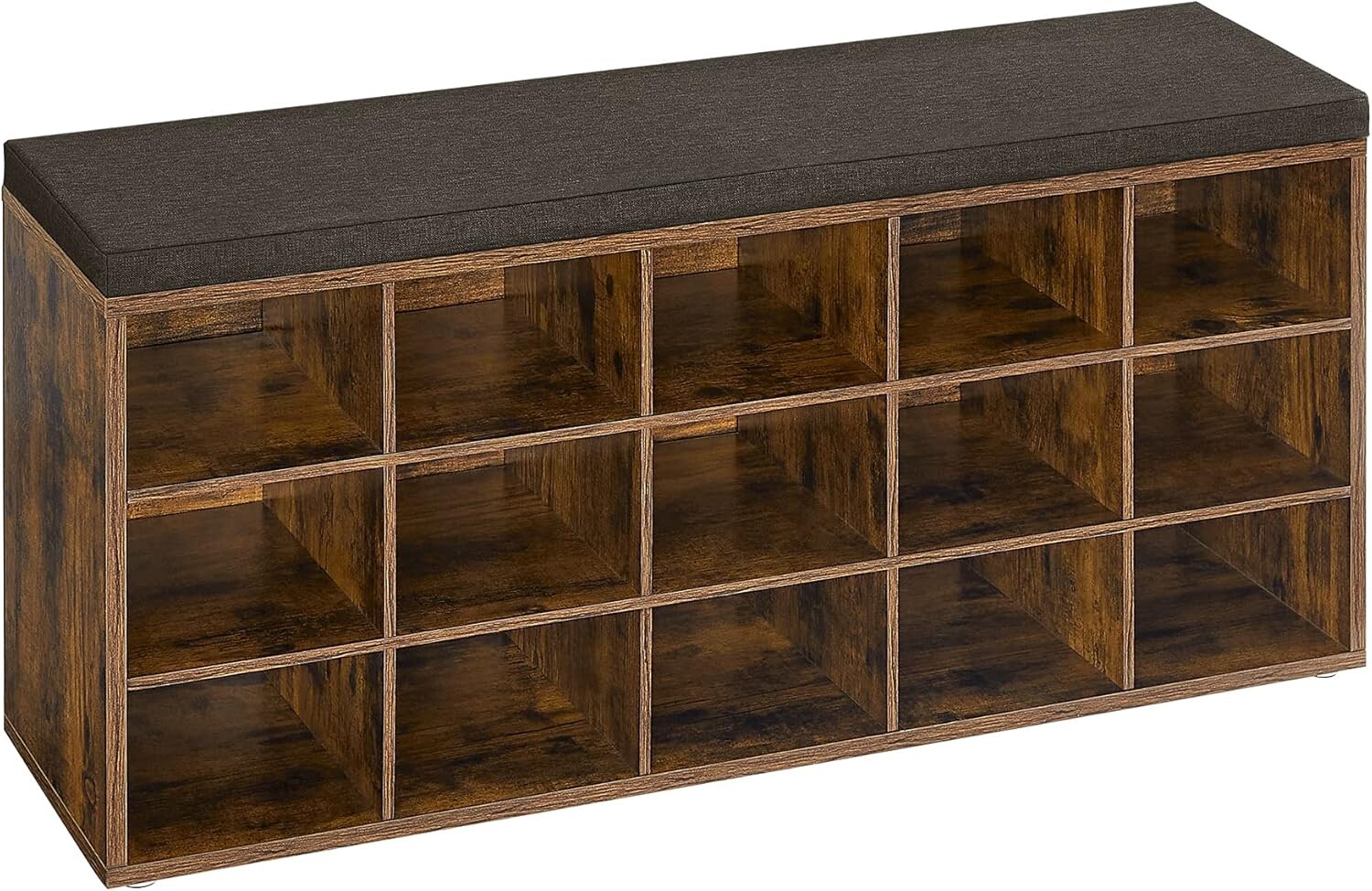 Botník Vasagle Endersen 105 cm hnědý/černý