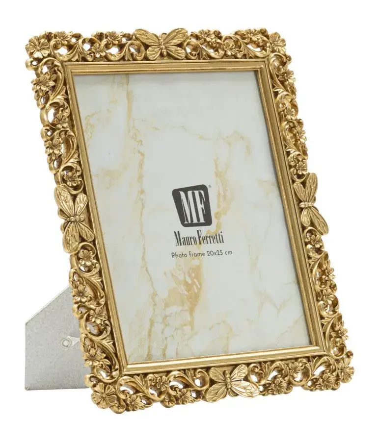 Fotorámeček Classic Butterfly 27,8x32,5 cm zlatý