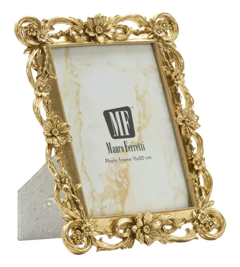 Fotorámeček Classic Floral 21,8x27,4 cm zlatý