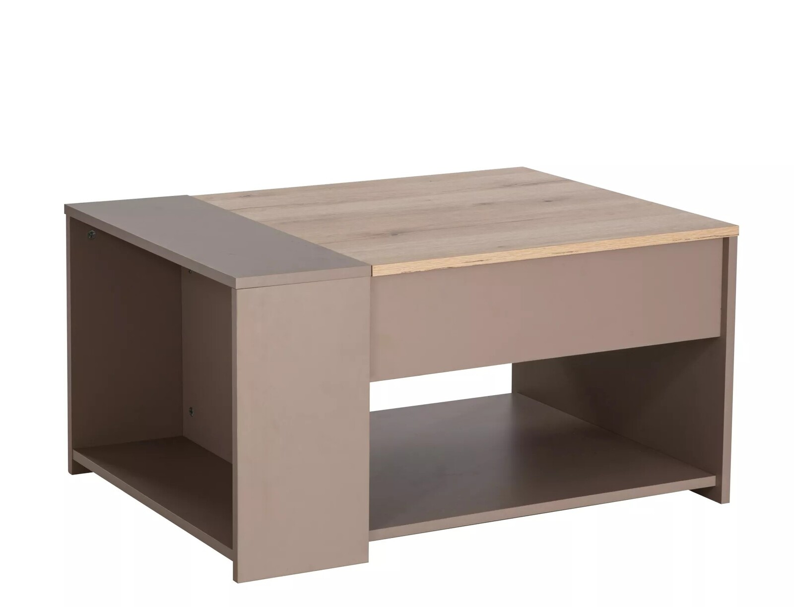 Konferenční stolek Drop dub alpský/béžový