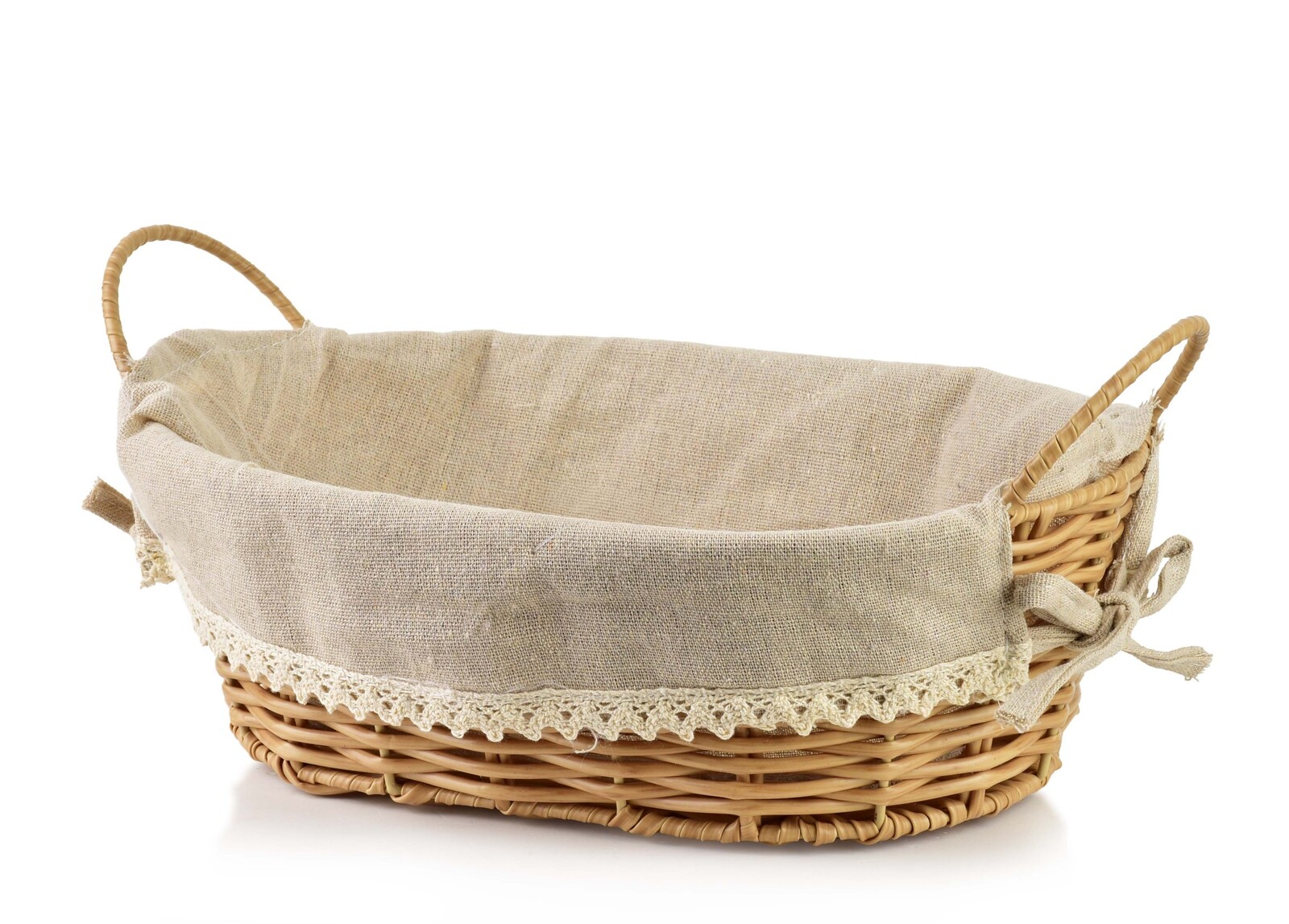 Košík WILL 30x20x10 cm béžový/hnědý