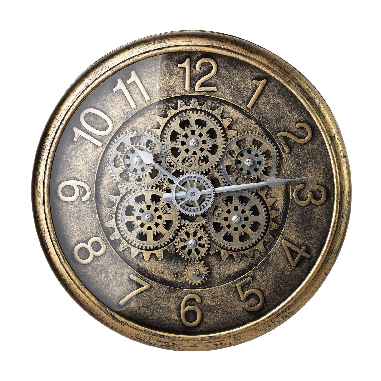 Nástěnné hodiny RAMSEY 40 cm patinové