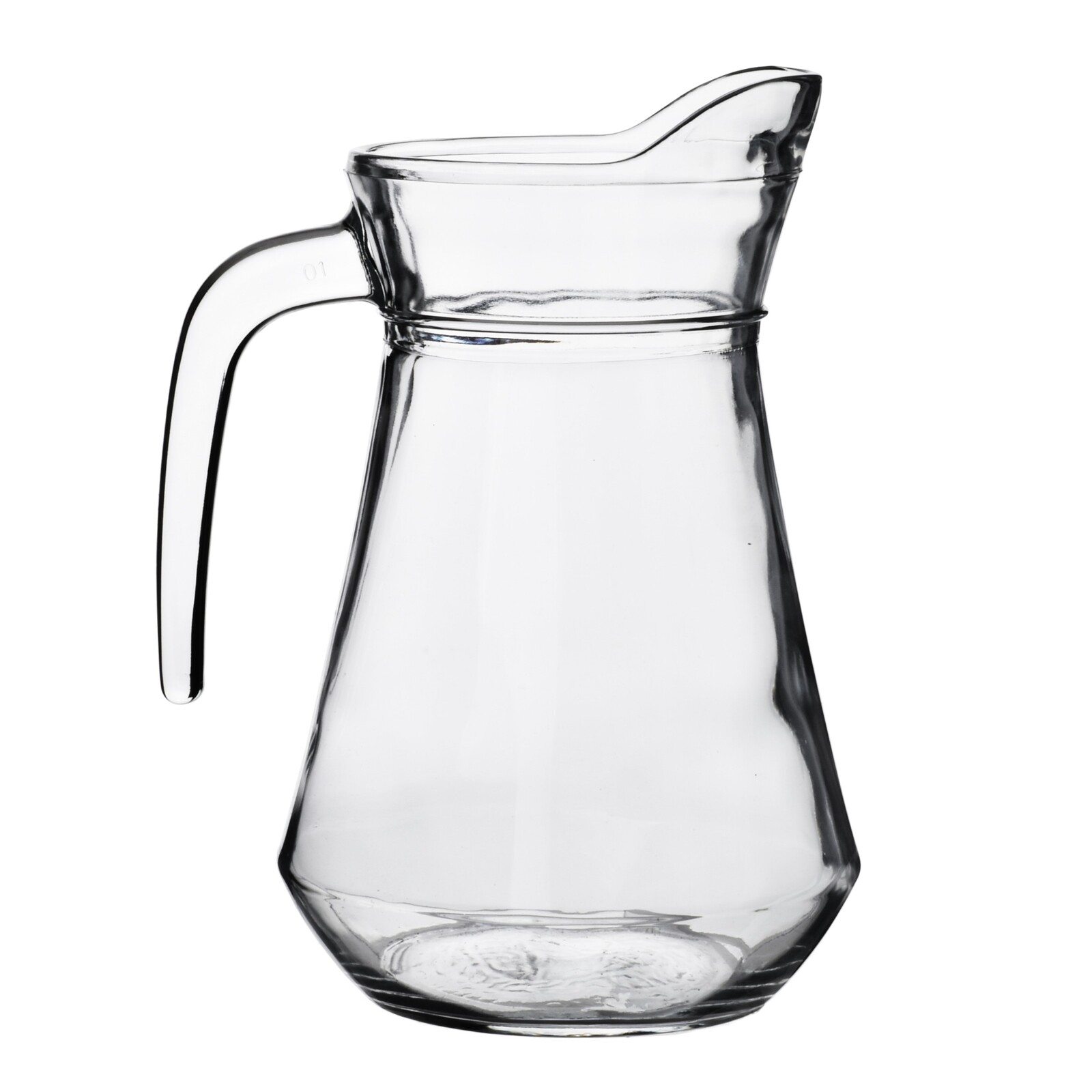 Skleněný džbán BASIC KITCHEN 1,3 l čirý