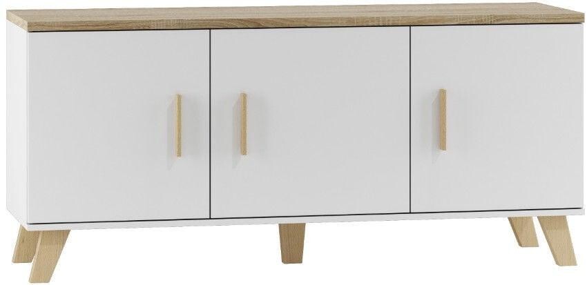 TV stolek Lotta I 150 cm dub sonoma/bílý