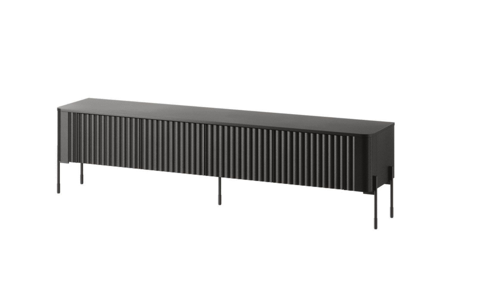 TV stolek Vera 190 cm černý