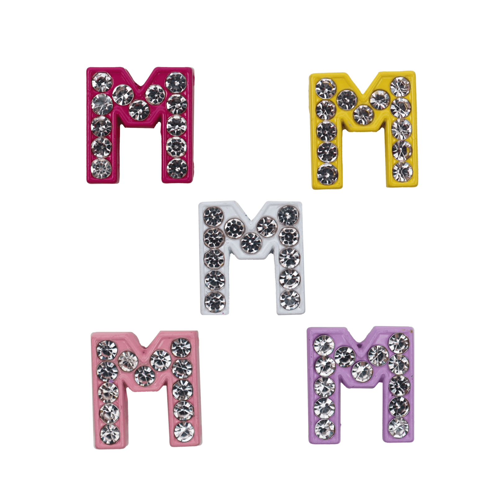 Nojomojo Písmeno M Přívěsek na náramek 10 ks