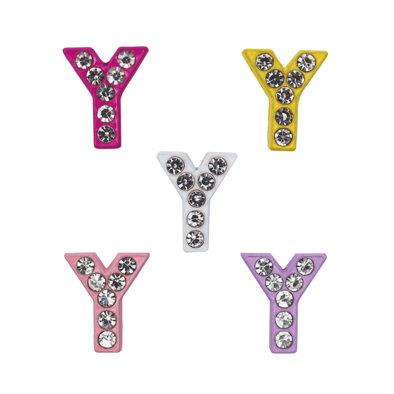 Nojomojo Písmeno Y Přívěsek na náramek 5 ks