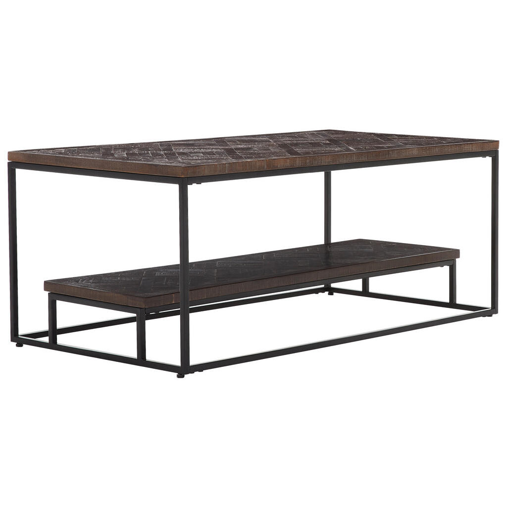 Carryhome KONFERENČNÝ STOLÍK, čierna, tmavosivá, drevo, kov, 110/60/40 cm