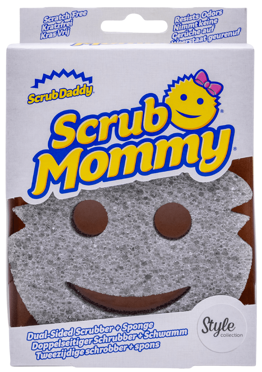 SCRUB MOMMY Špongia Style Collection (sivá)