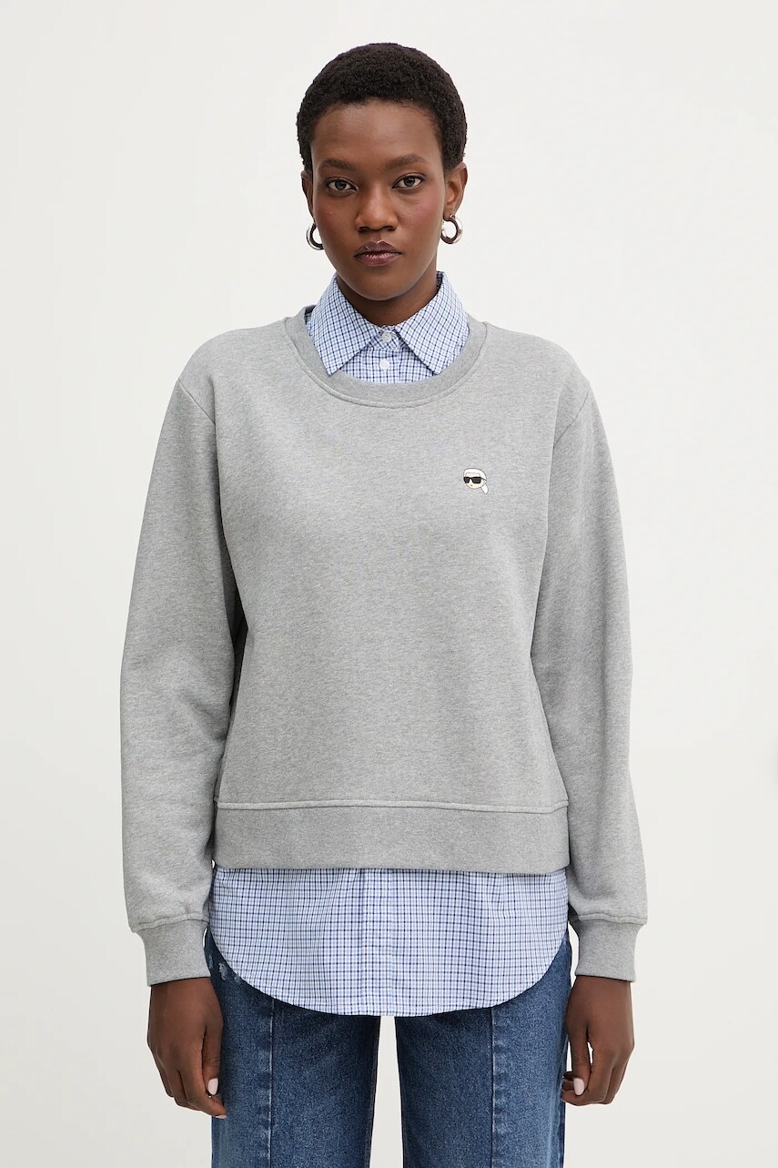 Bavlnená mikina Karl Lagerfeld IKON