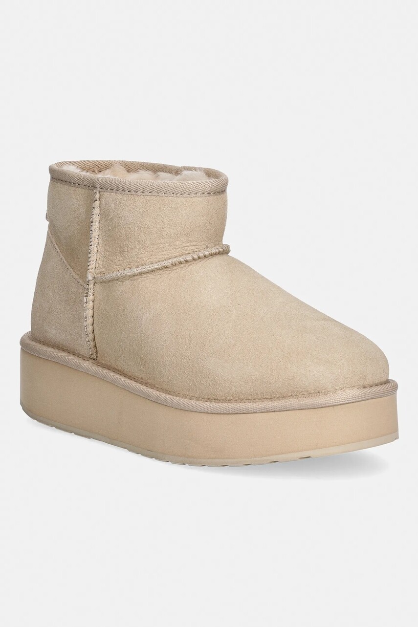 Semišové snehule Emu Australia Stinger Micro Flatform 2.0