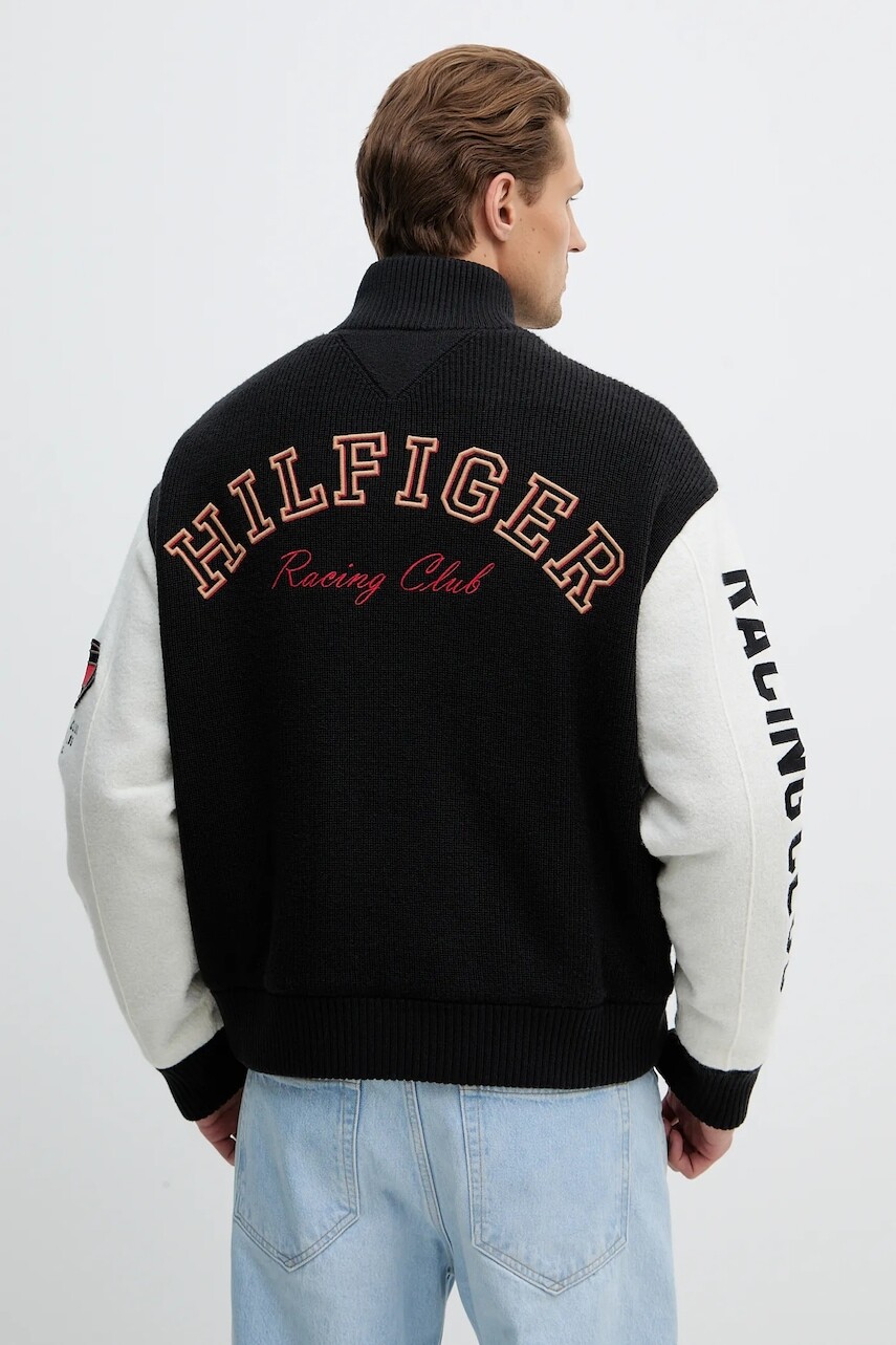 Vlnená bunda Tommy Hilfiger