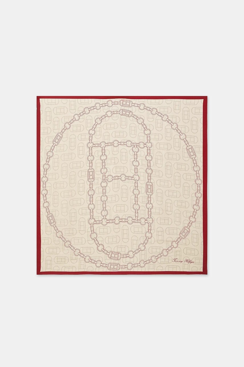 Hodvábna šatka Tommy Hilfiger