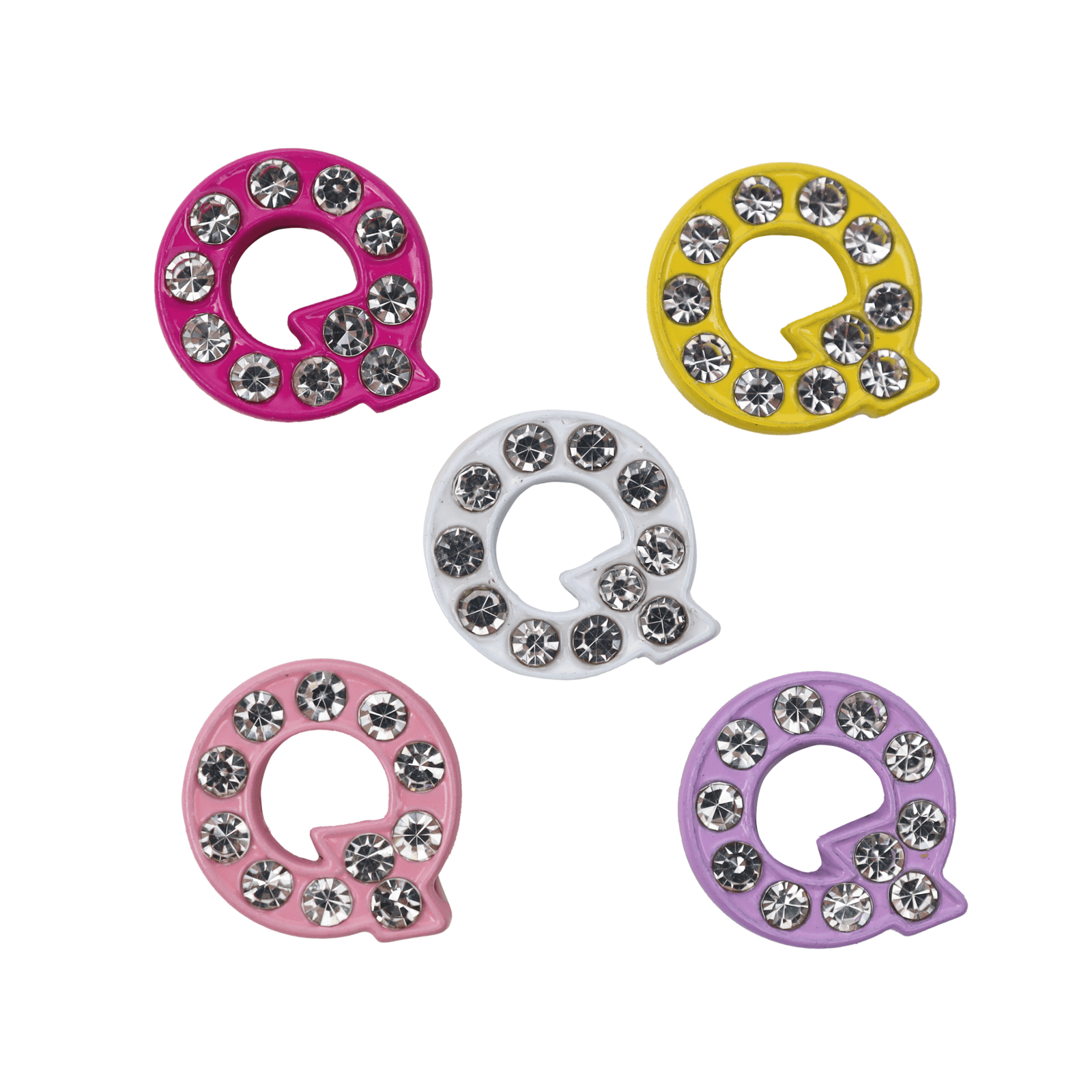 Nojomojo Písmeno Q Přívěsek na náramek 1ks