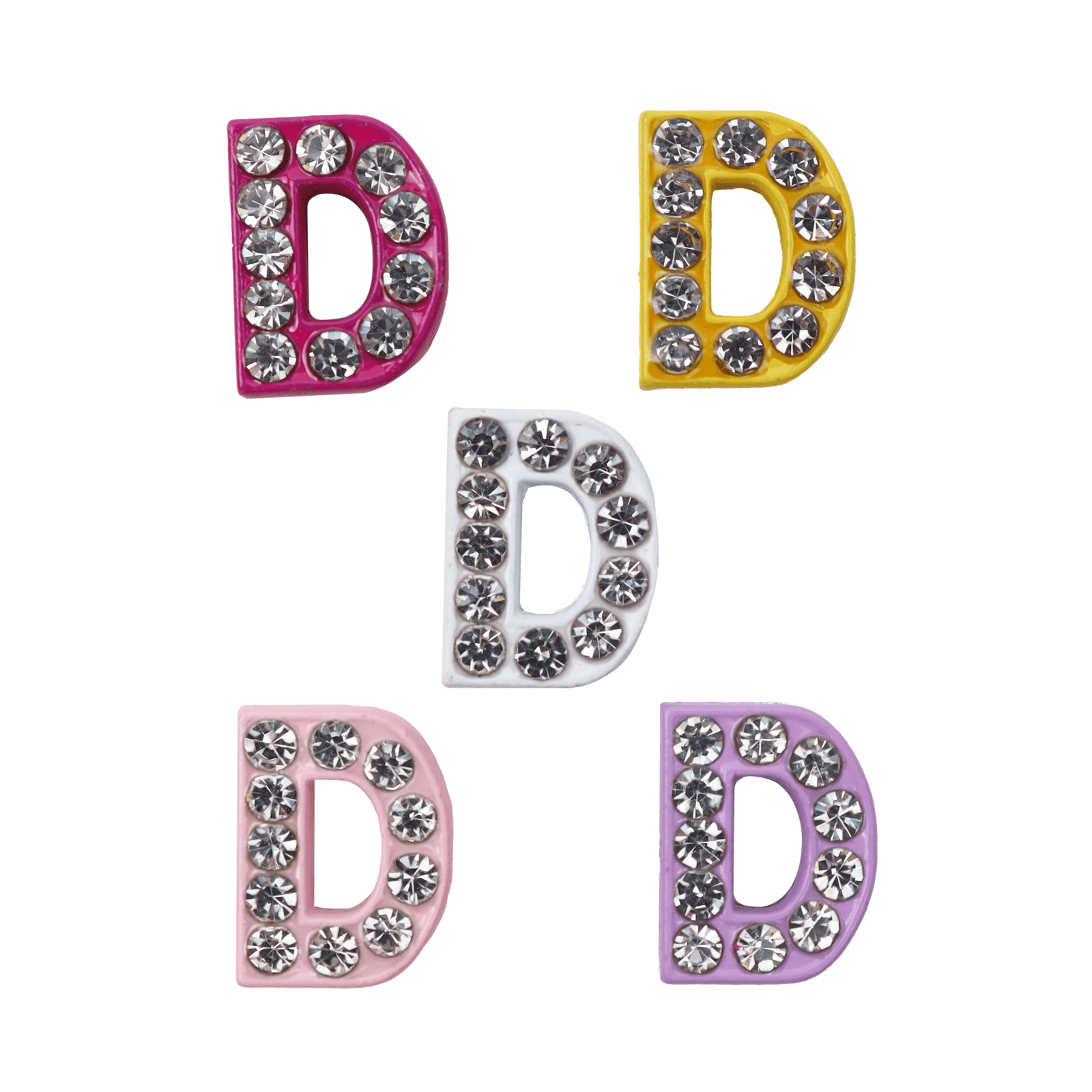 Nojomojo Písmeno D Přívěsek na náramek 10 ks