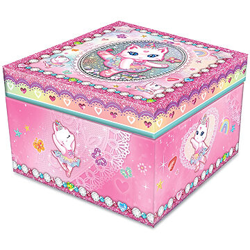 Alltoys Hudobná šperkovnica, mačacia baletka