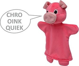 Prasiatko 26 cm, zvuková maňuška