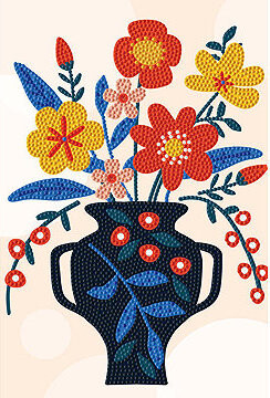 Diamond Dotz Décor Kvety vo váze