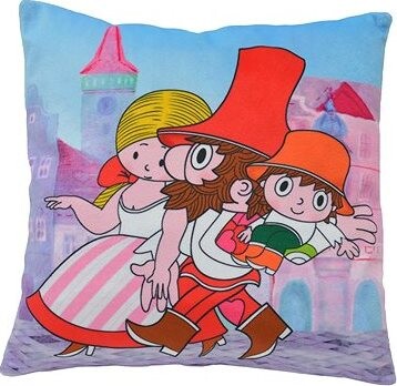 Vankúš 25 × 25 cm Rumpeľ, Jičín