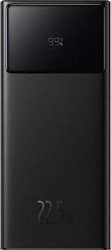 Baseus Star-Lord Digital Display Fast Charge Power Bank 20000 mAh 22,5 W Black (With Simple Series Charging Cable USB)