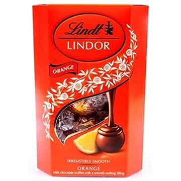 LINDT Bonboniéra Lindor Orange čokoláda 200 g